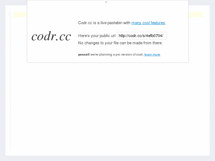 www.codr.cc