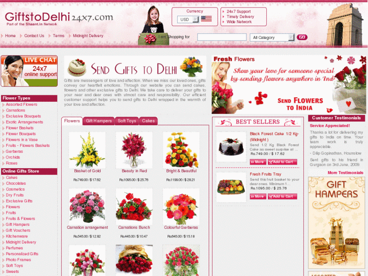 www.giftstodelhi24x7.com