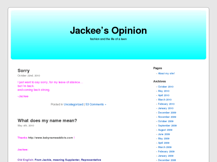 www.jackeesopinion.com