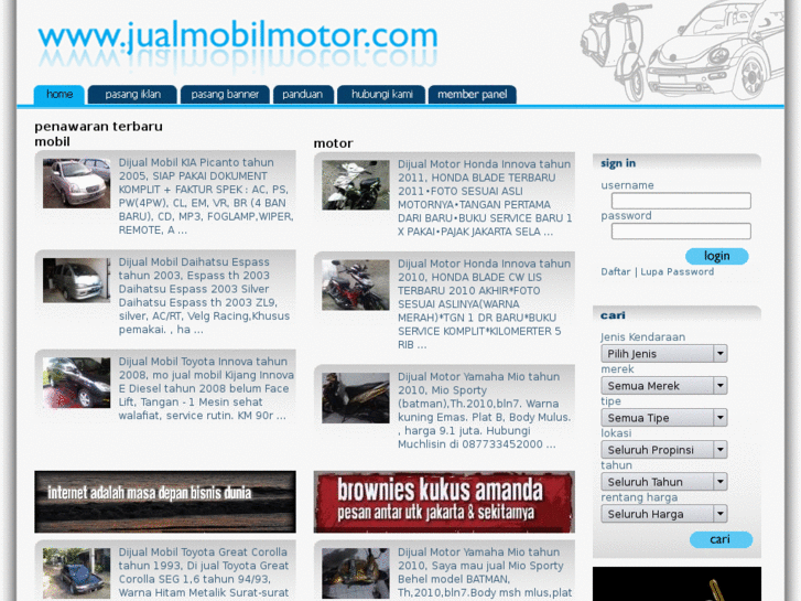 www.jualmobilmotor.com