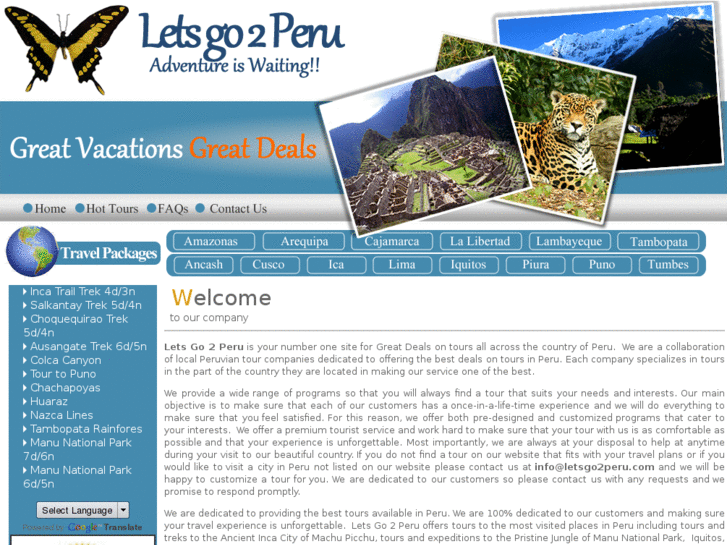 www.letsgo2peru.com