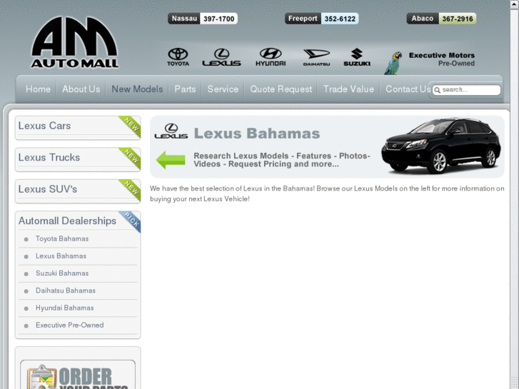 www.lexusbahamas.com