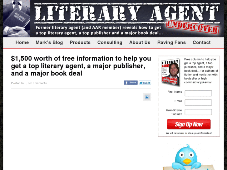 www.literaryagentconfidential.com