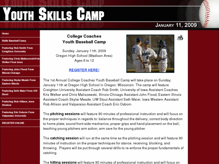 www.oregonyouthbaseballcamp.com