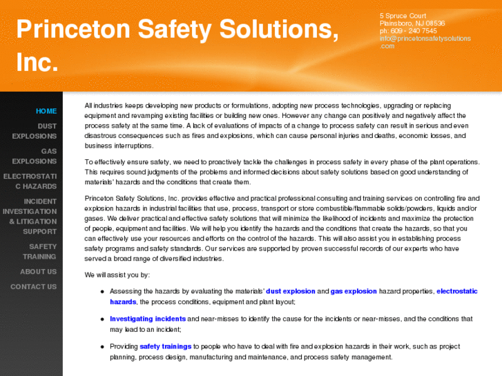 www.princetonsafetysolutions.com