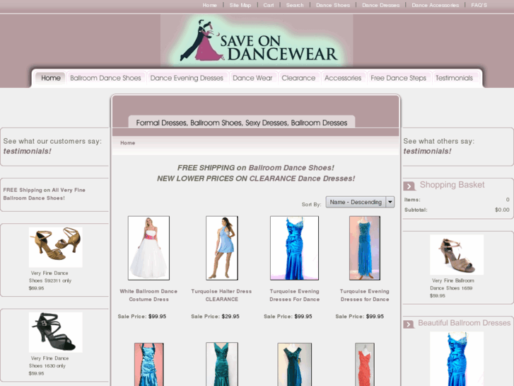 www.saveondancewear.com