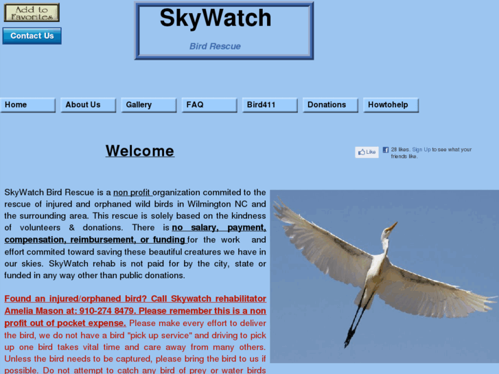 www.skywatchbirdrescue.com