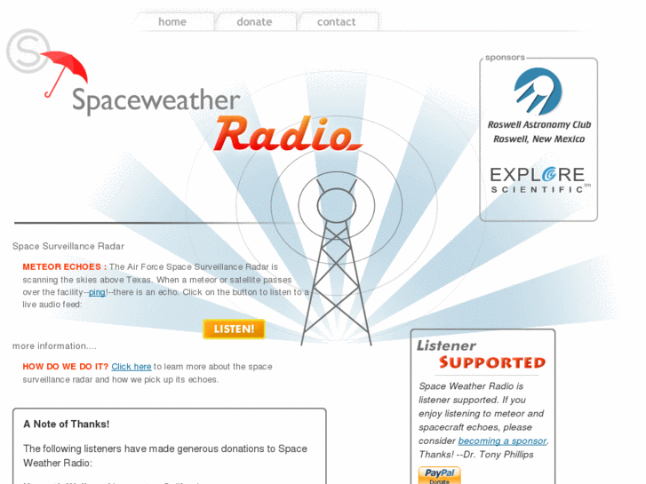 www.spaceweatherradio.com