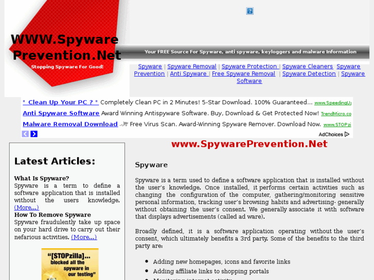 www.spywareprevention.net