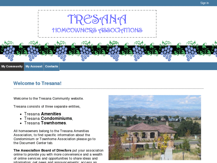 www.tresanahoa.com