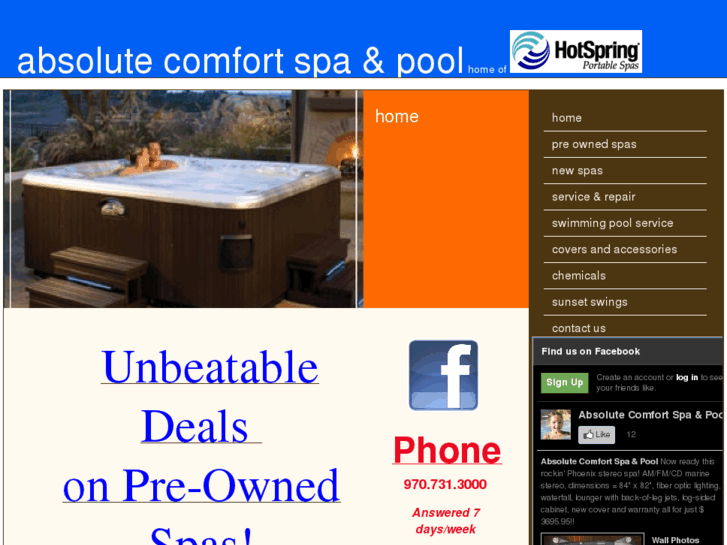 www.absolutecomfortspas.com