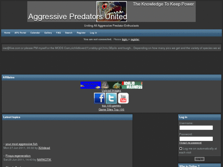 www.aggressivepredatorsunited.com
