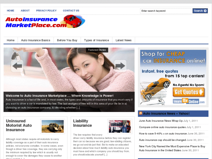 www.autoinsurancemarketplace.com