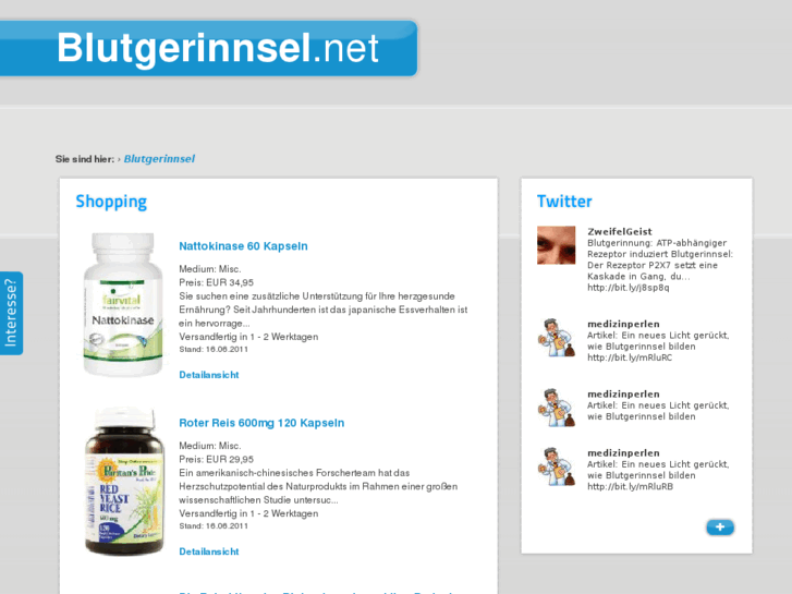 www.blutgerinnsel.net