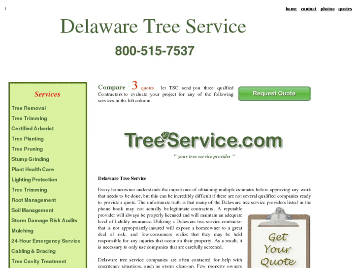 www.delawaretreeservice.com