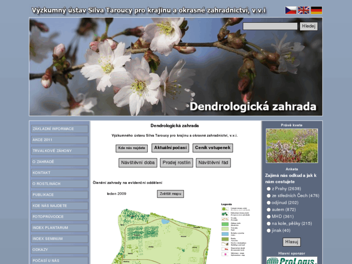 www.dendrologickazahrada.cz