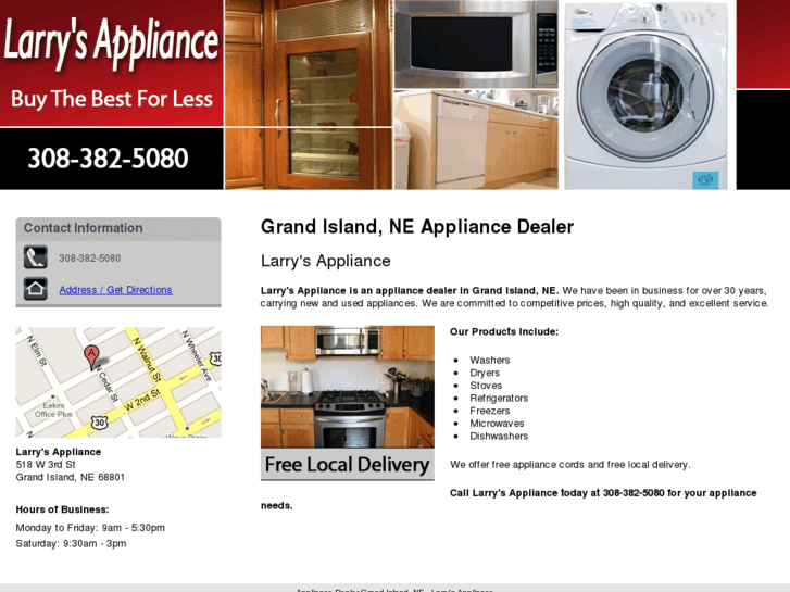 www.larrys-appliance.com