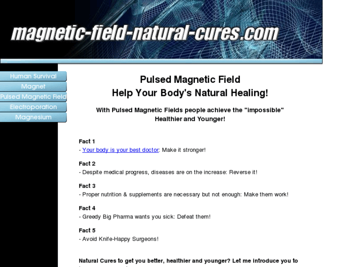 www.magnetic-field-natural-cures.com