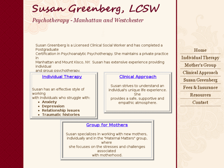 www.susangreenbergpsychotherapy.com