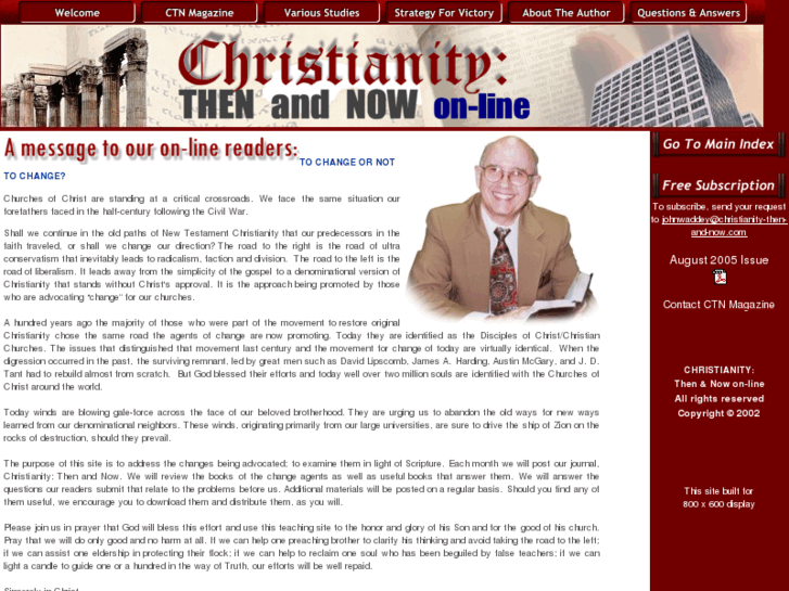 www.christianity-then-and-now.com