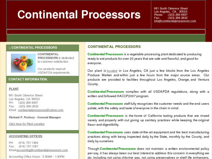 www.continentalprocessors.com