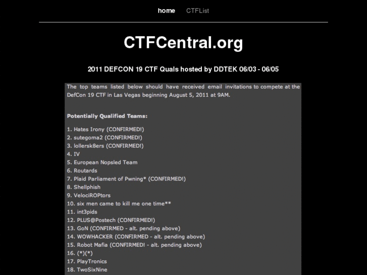 www.ctfcentral.mobi