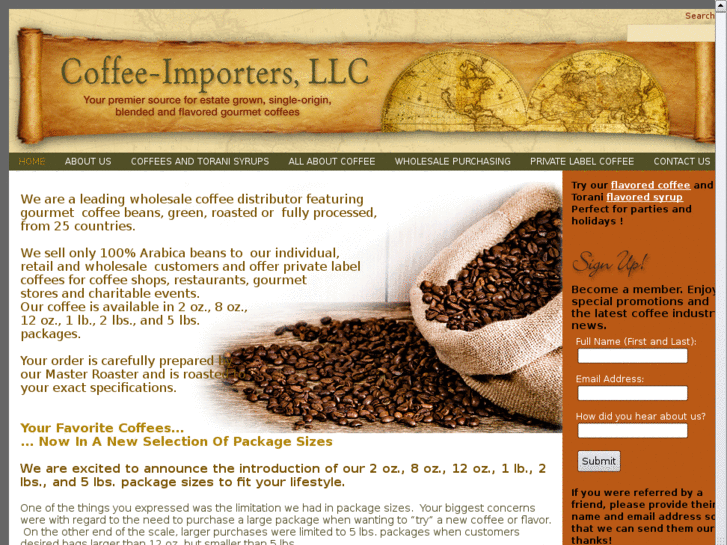 www.flavoredcoffees.net