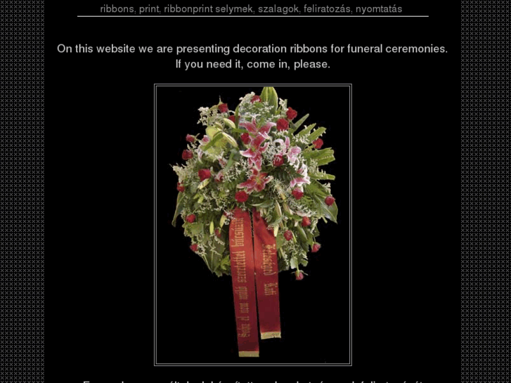 www.funeralribbons.com