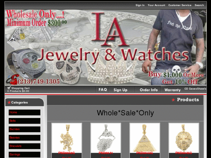 www.lajewelrywatches.com