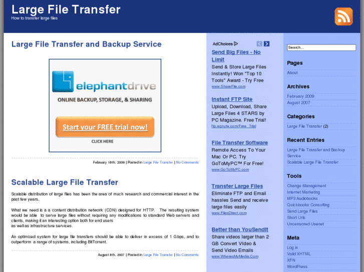 www.largefiletransfer.org