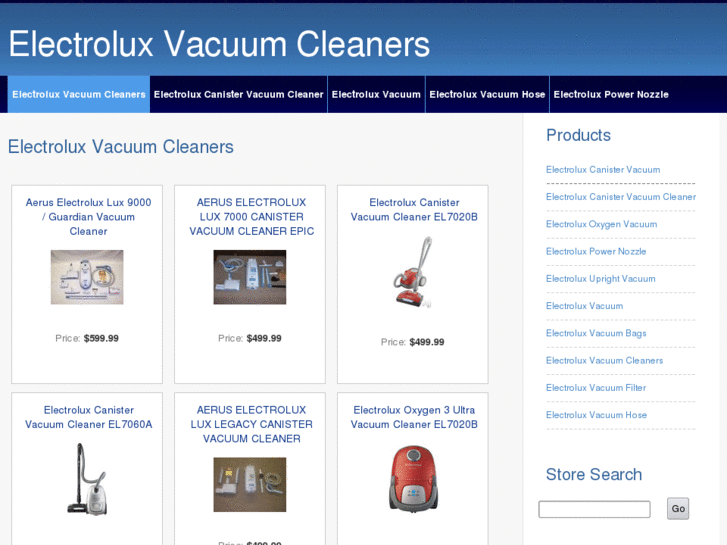 www.luxvacuumcleaners.info