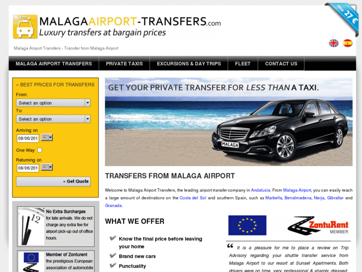 www.malagaairport-transfers.com