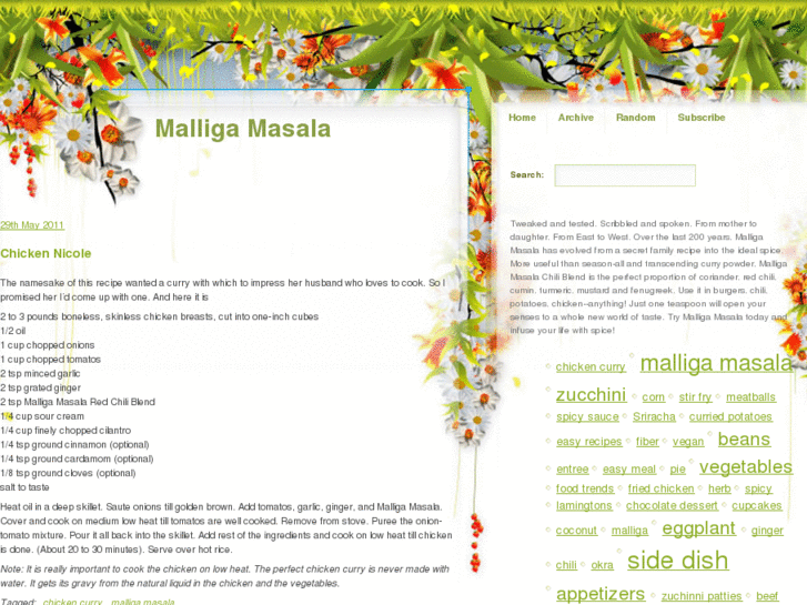 www.malligamasala.com
