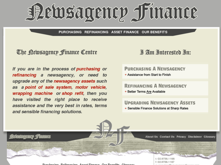 www.newsagencyfinance.com