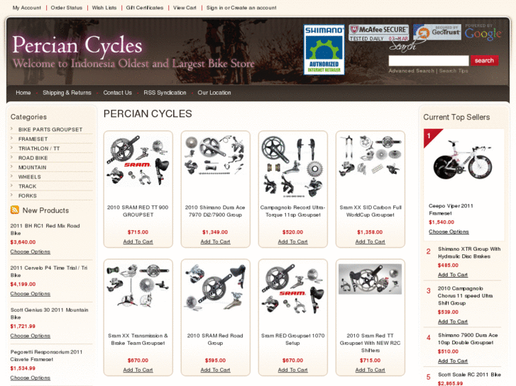 www.percian-cycles.com