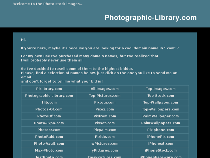 www.photographic-library.com