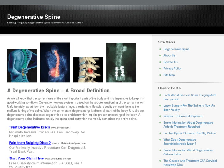 www.thedegenerativespine.com