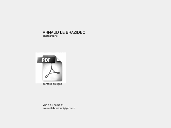 www.arnaudlebrazidec.com