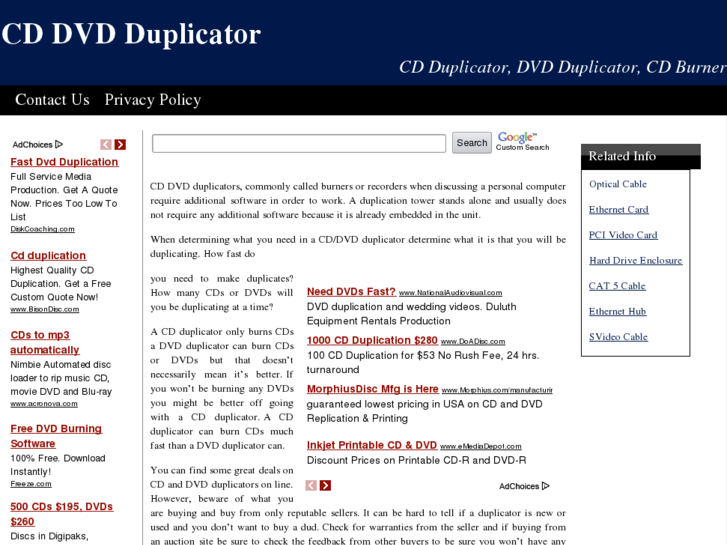 www.cddvdduplicator.org