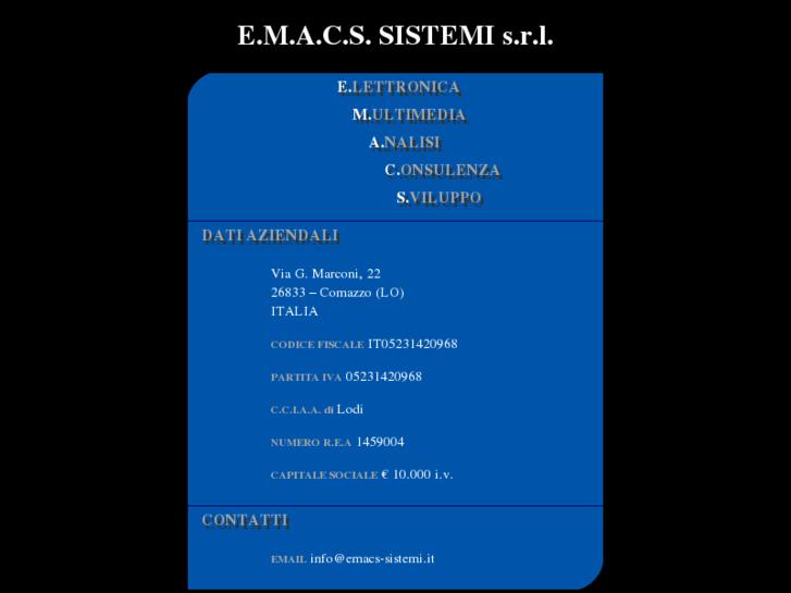 www.emacs-sistemi.it