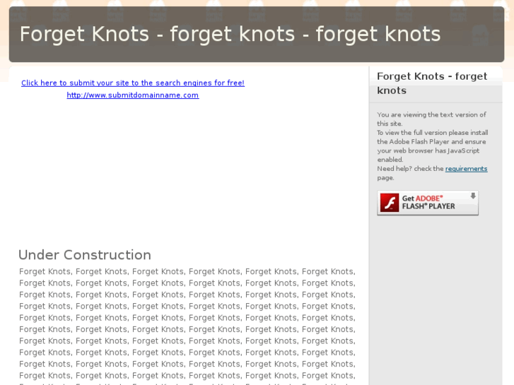 www.forgetknots.com