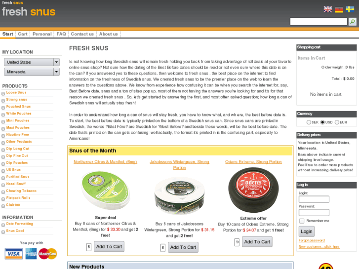 www.freshsnus.com