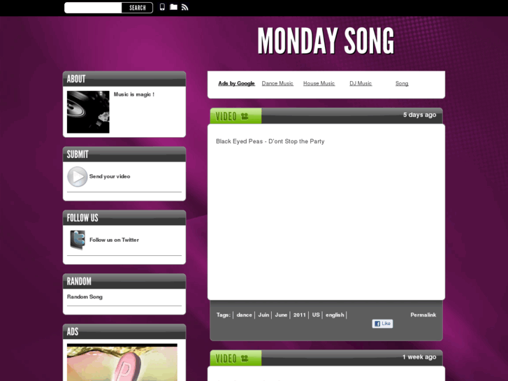 www.mondaysong.com