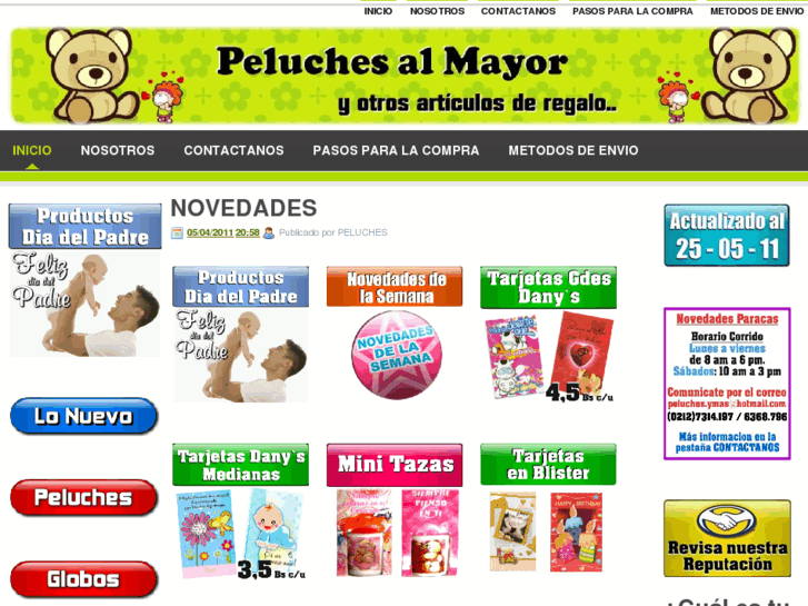 www.peluchesalmayor.com