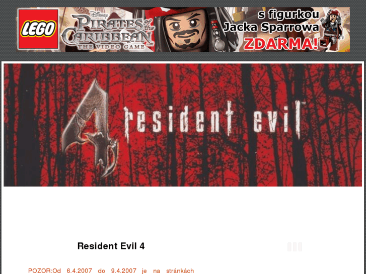 www.residentevil4.cz