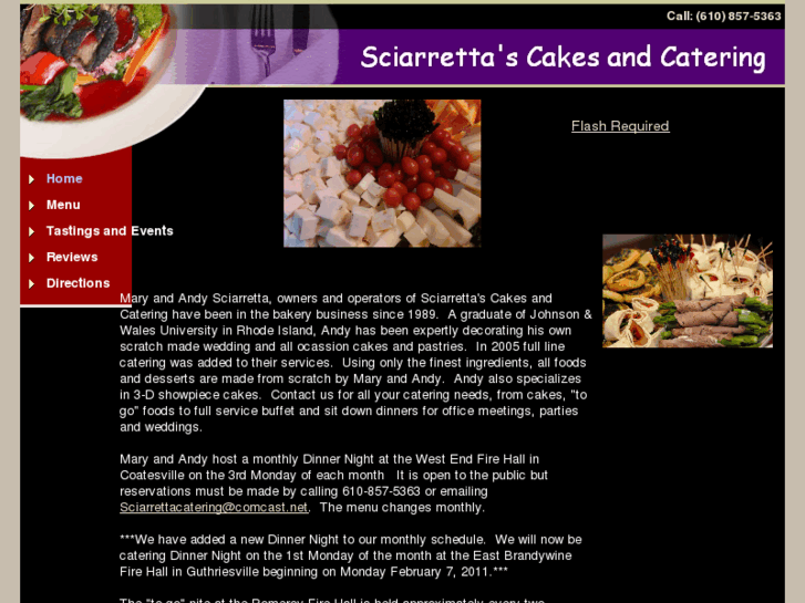 www.sciarrettascakesandcatering.com