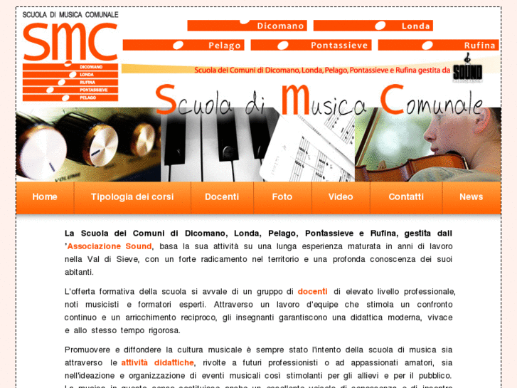 www.scuolacomunaledimusica.it