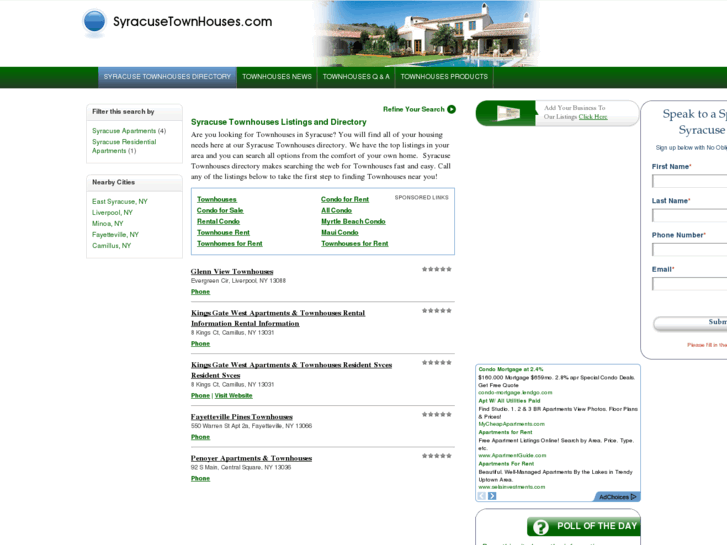 www.syracusetownhouses.com