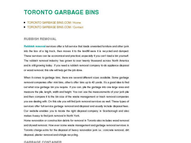 www.torontogarbagebins.com