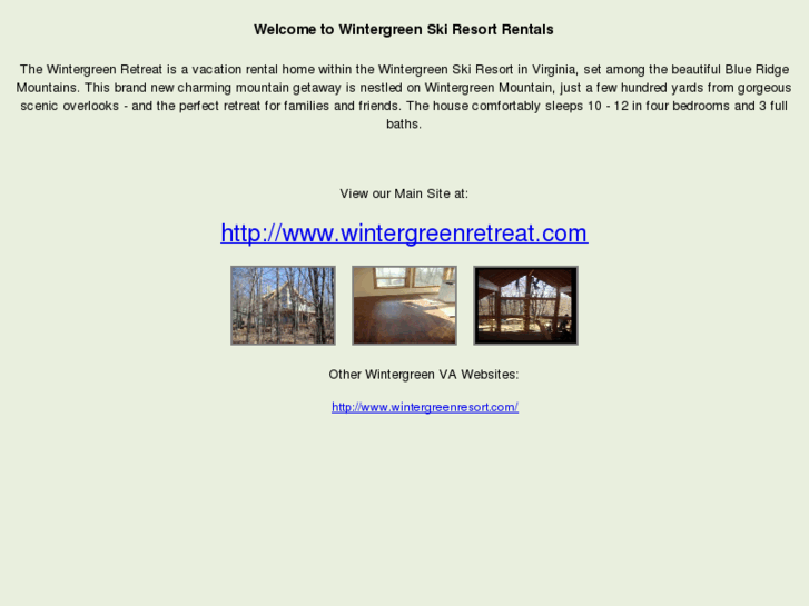 www.wintergreenskiresortrentals.com